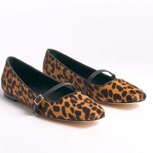 NWT - 41 EU Marion Parke leopard print ballet flats - NEW IN BOX